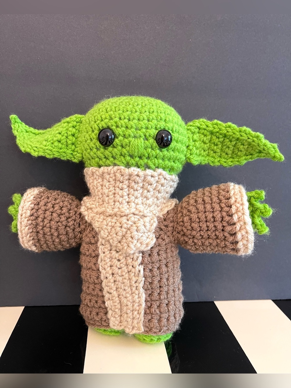 Star Wars Crochet Baby Yoda Grogu Kids Plush Toy